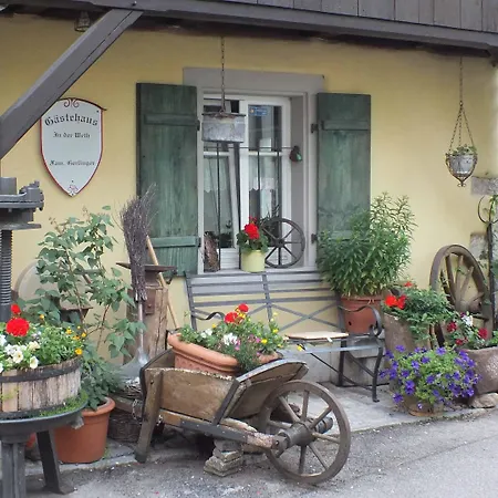 بيت ريفي Gaestehaus Gerlinger روتنبورغ أوب در تاوبر